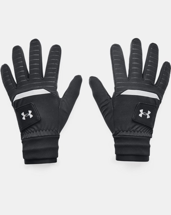Men's ColdGear® Infrared Golf Gloves, Black, pdpMainDesktop image number 0